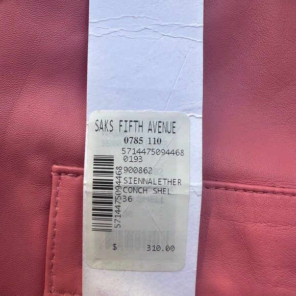 $310 REMAIN Birger Christensen
Sienna shirt NWT
100% sheep leather size 6 - Picture 5 of 12